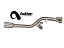 F8X BMW M3 & M4 Single Mid Pipe includes Active F-brace