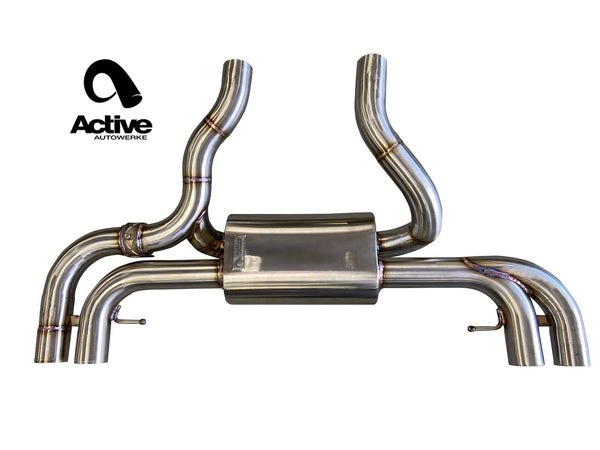 G4X BMW M240i Valved Rear Axle-back Exhaust