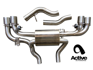 G4X BMW M240i Valved Rear Axle-back Exhaust