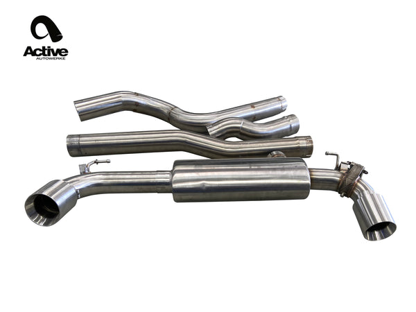 Supra Performance Cat-Back Exhaust System by Active Autowerke