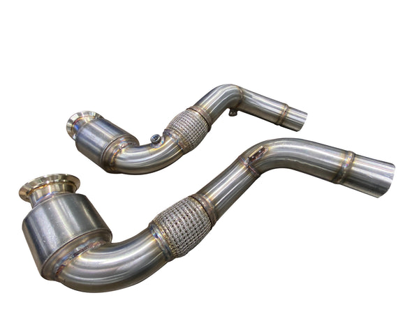 Active Autowerke S63 N63 Aflow Catted Downpipes | V8 BMW X5 M and X6 M X5 X6 550i 650i