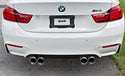 Maad Maxx - F8X BMW M3 & M4 Rear Exhaust Section - 3 Can Valved