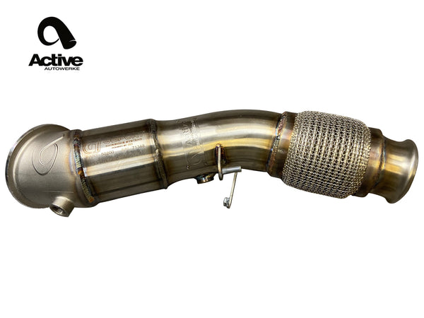 Active Autowerke Toyota Supra MKV A91 2.0 B46 GESI Catted Downpipe
