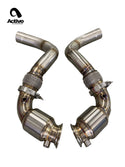 Active Autowerke F90 M5/M8 X5M/X6M Aflow Catted Downpipes