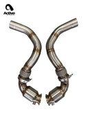 Active Autowerke F90 M5/M8 X5M/X6M Aflow Catted Downpipes