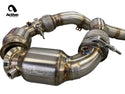 F90 M5/M8 X5M/X6M Catted Downpipes