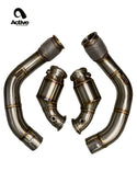 F90 M5/M8 X5M/X6M Catted Downpipes