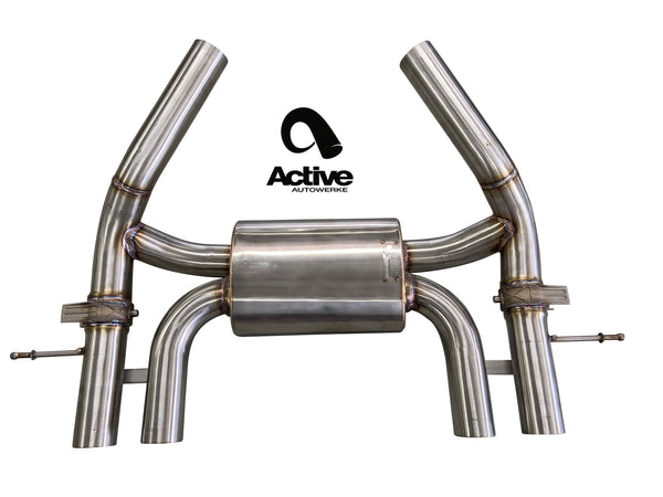 G80 M3 and G82 M4 Valved Rear Axle-back Exhaust