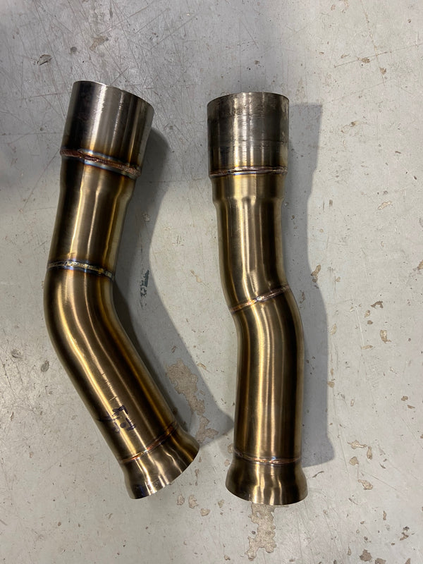 F8X BMW M3 & M4 Gen 2 Equal Length Mid Pipe (US Patent 11248511, UK and EU patent 3882441)