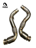 Active Autowerke S63 N63 Aflow Catted Downpipes | V8 BMW X5 M and X6 M X5 X6 550i 650i