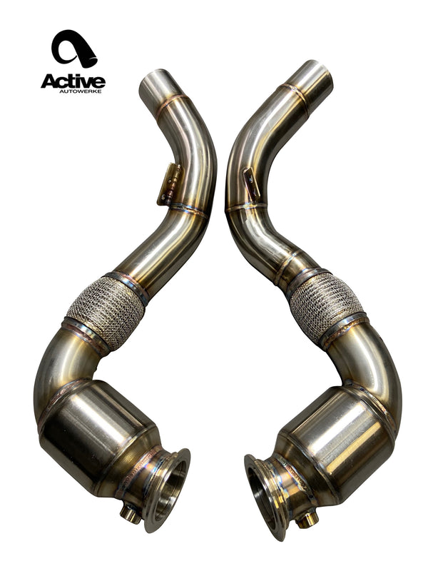 S63 N63 Catted Downpipes | V8 BMW X5 M and X6 M X5 X6 550i 650i