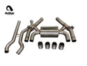 F87 M2C Valved Rear Axle-back Exhaust