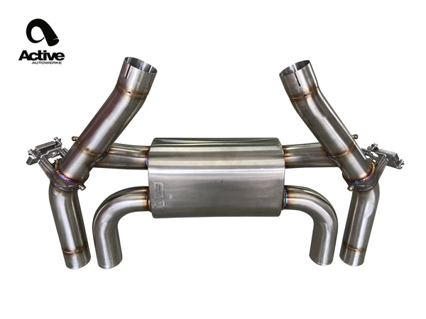 F87 M2C Valved Rear Axle-back Exhaust