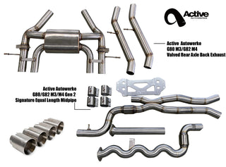 G80/G82 Exhaust Bundle Equal Length