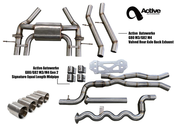 G80/G82 Exhaust Bundle Equal Length