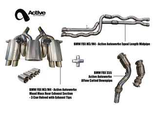 F80/F82 Exhaust Bundle AFlow Equal Length