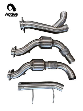 2017–2020 Ford F-150 3.5L EcoBoost AFlow EPA-Compliant Catted Downpipes