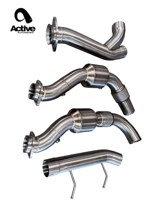 2017–2020 Ford F-150 3.5L EcoBoost AFlow EPA-Compliant Catted Downpipes