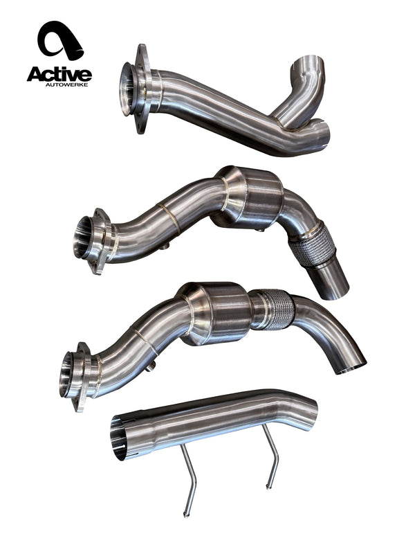 2017–2020 Ford F-150 3.5L EcoBoost AFlow EPA-Compliant Catted Downpipes