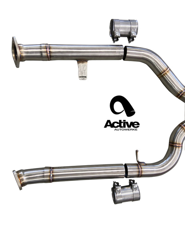 Active Autowerke G80/G82 M3/M4 Signature mid-pipe with X-Pipe