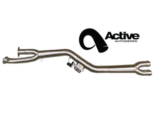 Active Autowerke G87 M2 Signature single mid-pipe with G87-brace