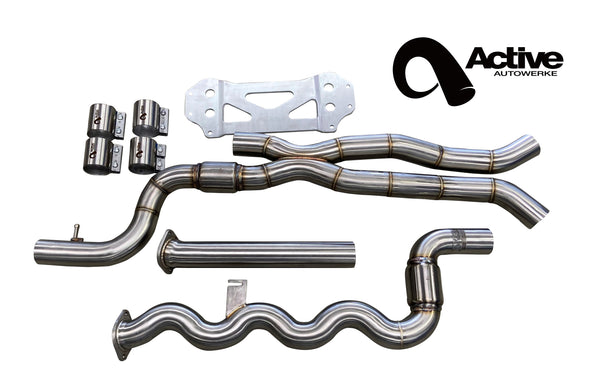 Active Autowerke G87 M2 Gen 2 Signature Equal Length mid-pipe (US Patent 11248511, UK and EU patent 3882441)