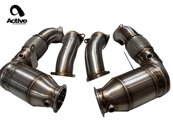 Active Autowerke G90 M5 GESI Catted Downpipes