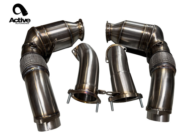 Active Autowerke G90 M5 GESI Catted Downpipes