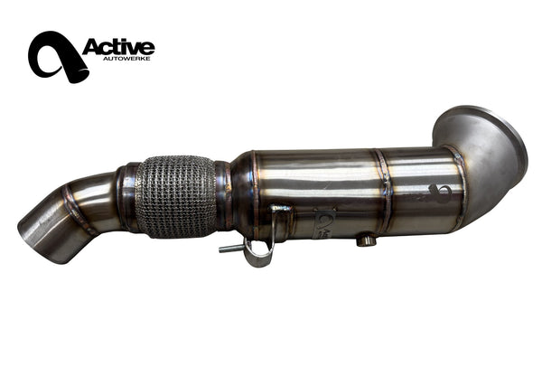 Active Autowerke BMW B58N X5-40i X3-40i X3-M50i X7-40i 540i 640i 740i GESI Catted Downpipe (2025 and newer)