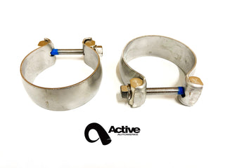Active Autowerke Exhaust Clamp Set G8X x-pipe and equal length and X3M equal length