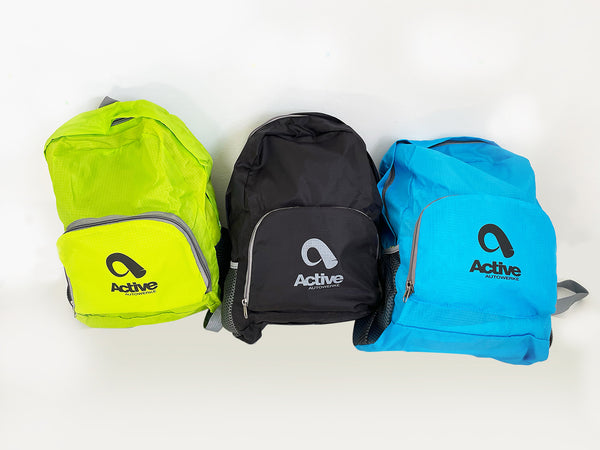 active mini backpack Active Autowerke Book Bag Black