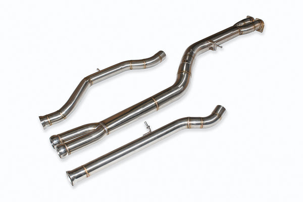 F8X BMW M3 & M4 Mid Pipe includes Active F-brace and $90 fixed price shipping in lower 48 states