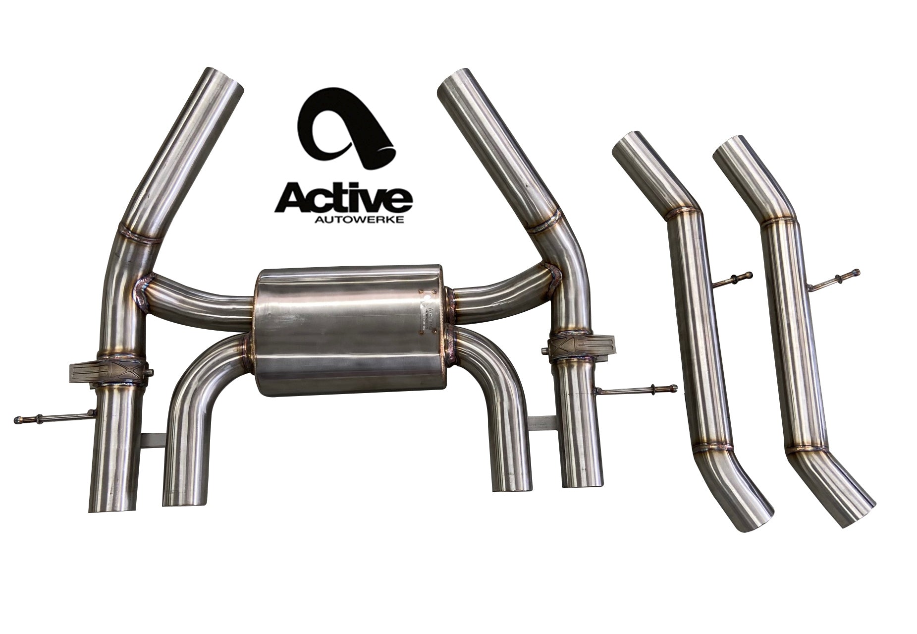 G80 M3 and G82 M4 Valved Rear Axle-back Exhaust | Active Autowerke