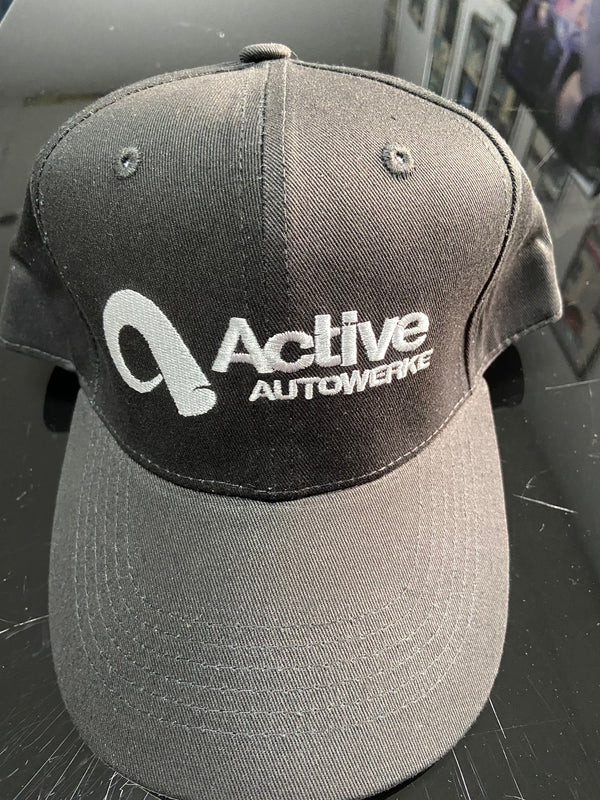 Active Autowerke 6-Panel Black Snapback Hat