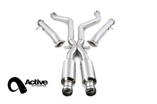 Active Autowerke E9X M3 Signature X Pipe w/ Straight Pipes (Race)