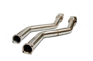BMW E46 M3 Exhaust SECTION 1 with 100 CELL hi flow catalysts by BMW tuner Active Autowerke
